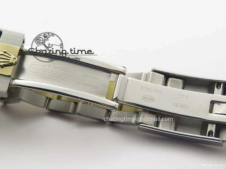 0128 ModernLook Daytona 116523 SS YG White Dial On SS YG Bracelet A7750 JF 4028